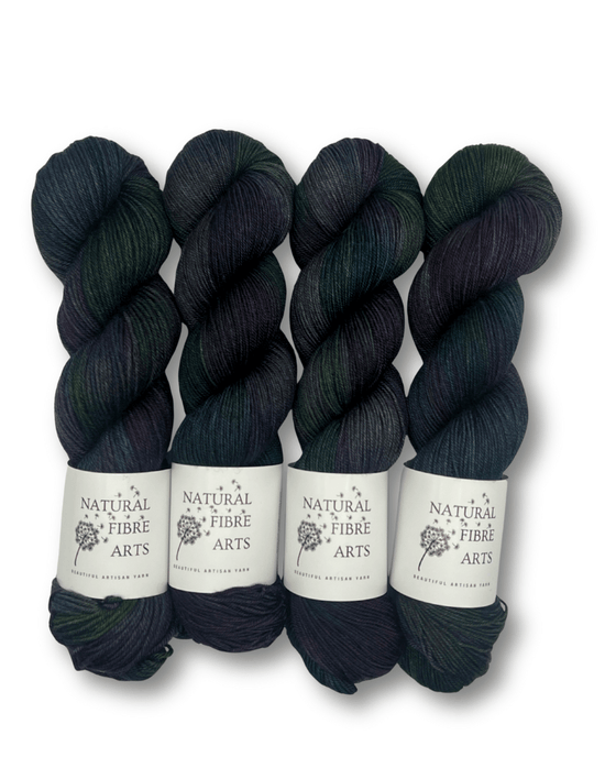 Night Rainbow | Merino Silk Yak DK - Natural Fibre Arts