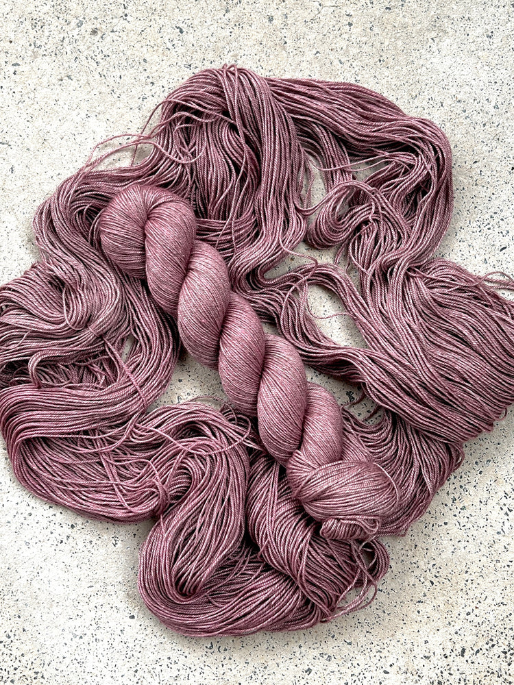 Merino Silk Yak Yarn | Rose - Natural Fibre Arts