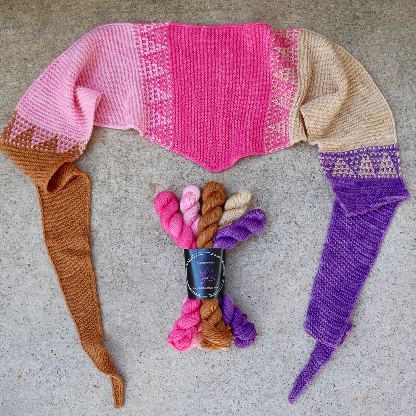 Yarn Sets - Quintette Shawlette