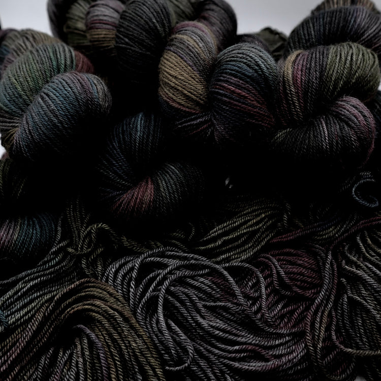 Merino Silk Yak DK | Night Rainbow - Natural Fibre Arts