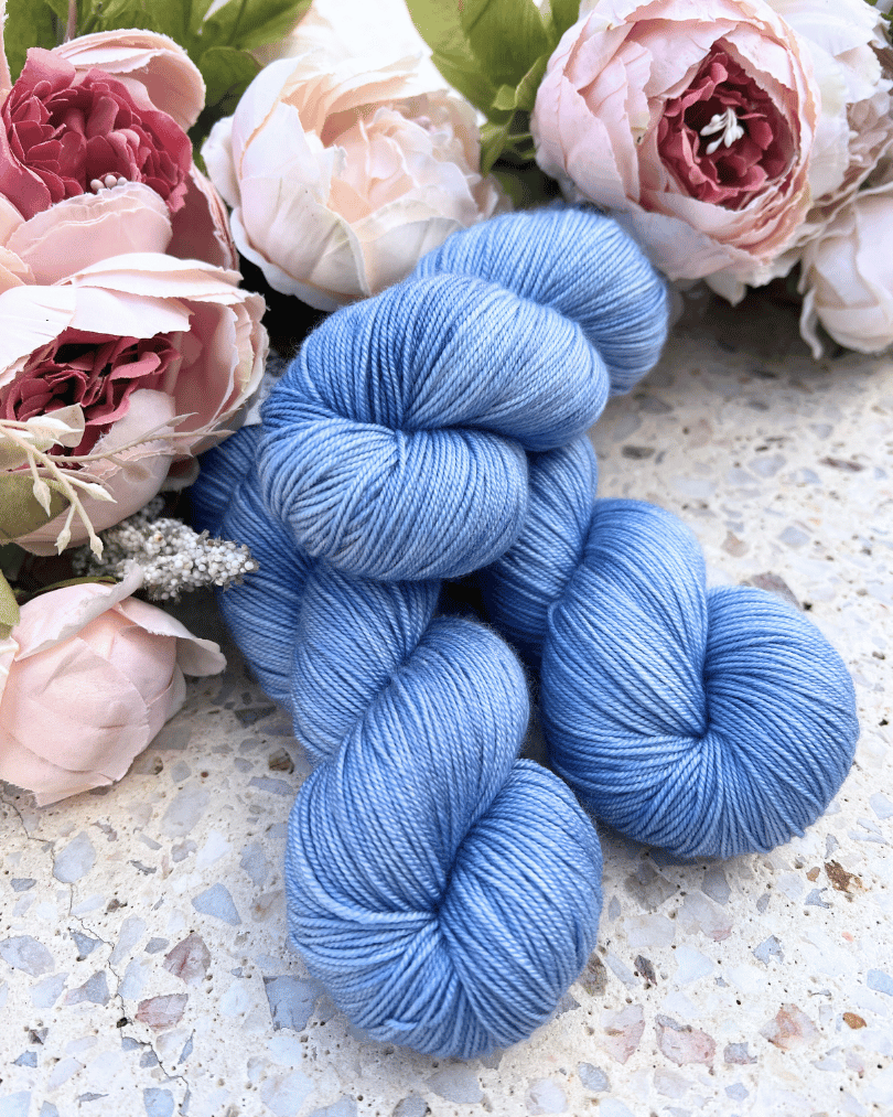 Cornflower | Merino Silk Cashmere Yarn - Natural Fibre Arts