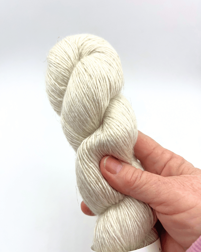 Merino Linen Silk | Ecru - Natural Fibre Arts