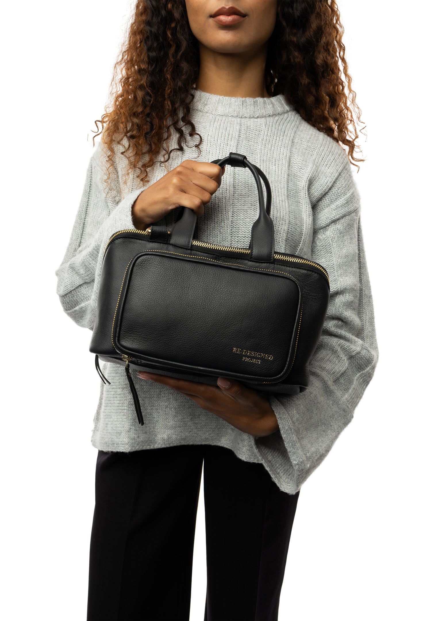 Re:Designed Project 39 Project Bag Black | IN STOCK! - Natural Fibre Arts