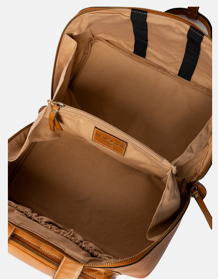 Re:Designed Project 39 Project Bag Burnt Tan| IN STOCK! - Natural Fibre Arts
