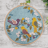 Dawn Chorus Appliqué Hoop Kit - Natural Fibre Arts