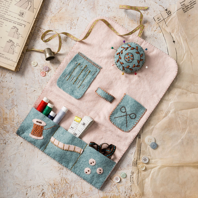 Sewing Roll Felt Craft Kit - Natural Fibre Arts