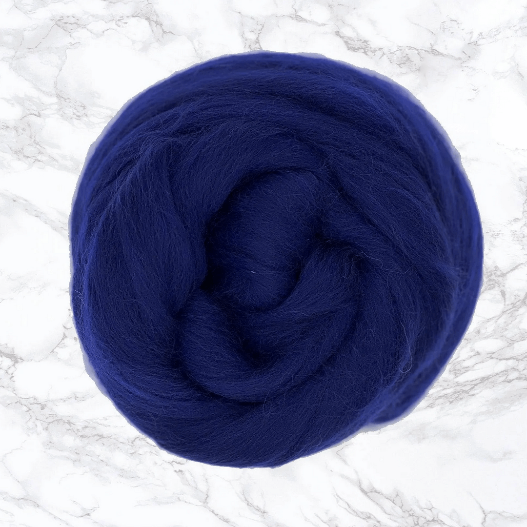 Tanzanite | Merino Spinning Tops - Natural Fibre Arts