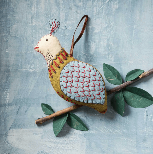 Partridge Felted Craft Mini Kit - Natural Fibre Arts