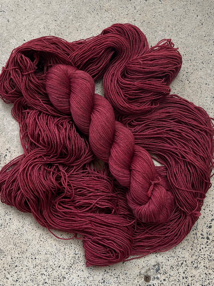 Merino Silk Yak Yarn | Raspberry Glow - Natural Fibre Arts