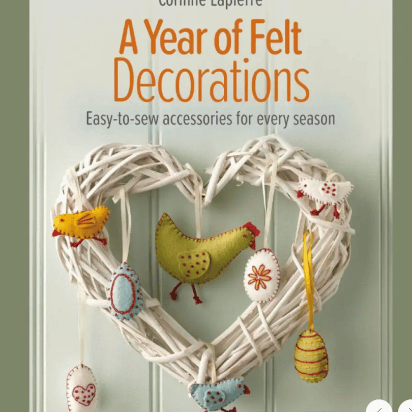 A Year of Felt Decorations Book