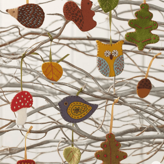 A Year of Felt Decorations Book - Natural Fibre Arts