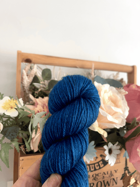 Merino Silk Yak DK | Sapphire