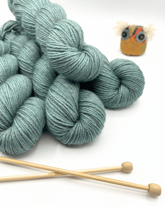 Merino Silk Yak DK | Sage | Dyed to Order