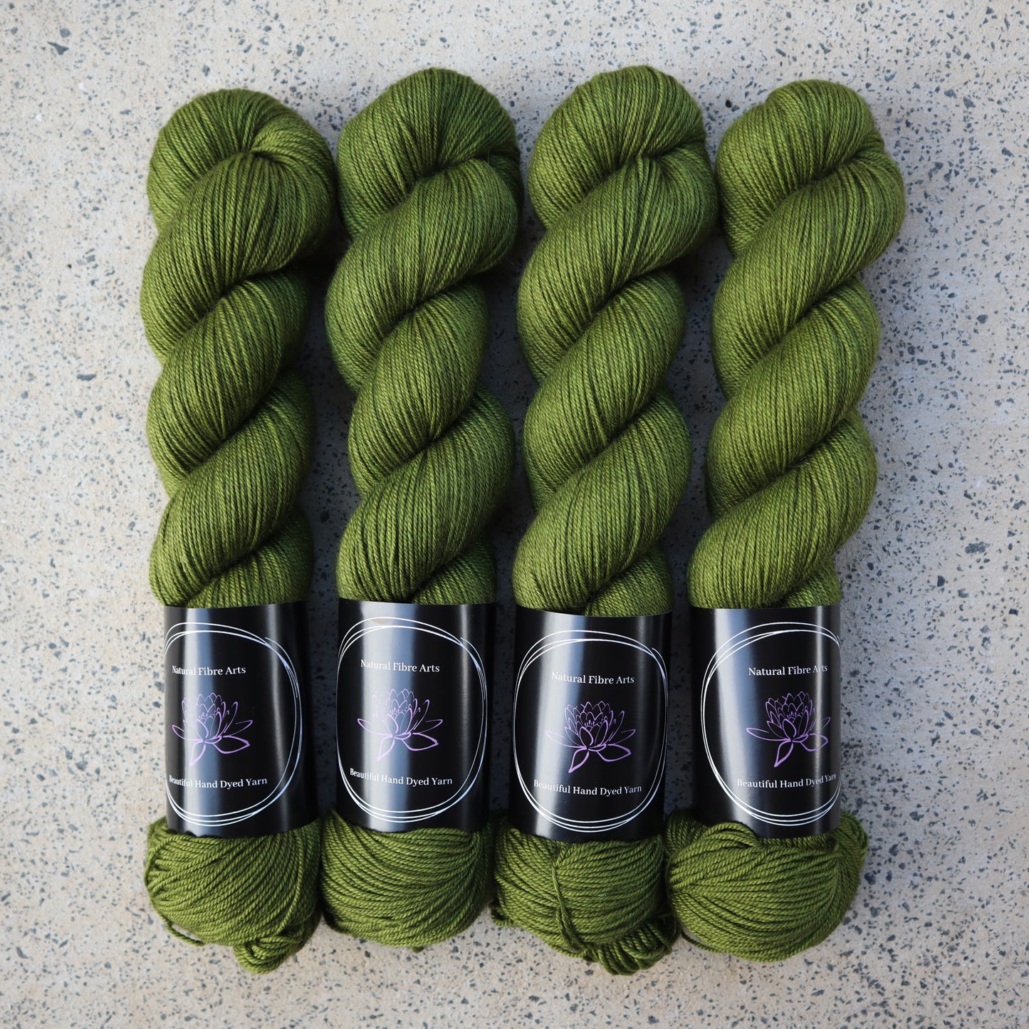 Merino Silk Yak Yarn - Lime - Natural Fibre Arts