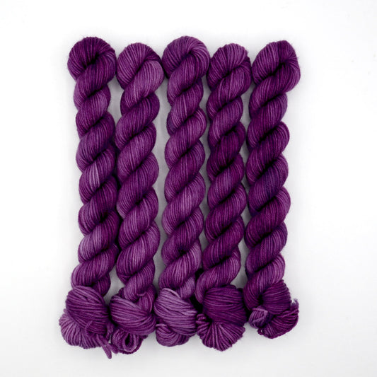 Purple Haze Lux Sock Mini Skein