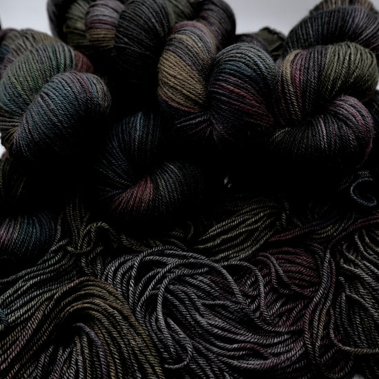 Merino Silk Yak DK | Night Rainbow - Natural Fibre Arts