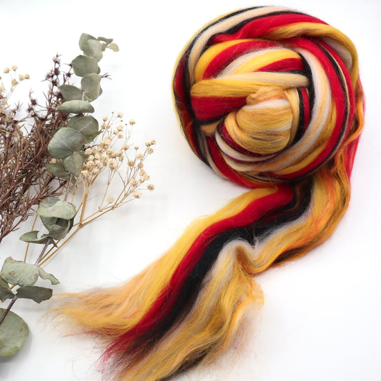Merino, Bamboo & Eri Silk | Red Admiral - Natural Fibre Arts