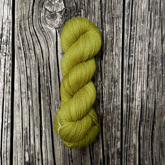 Lime Olive SRS Merino 4 Ply