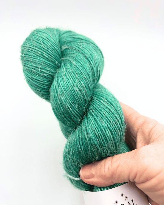 Merino Linen Silk | Minty Green - Natural Fibre Arts
