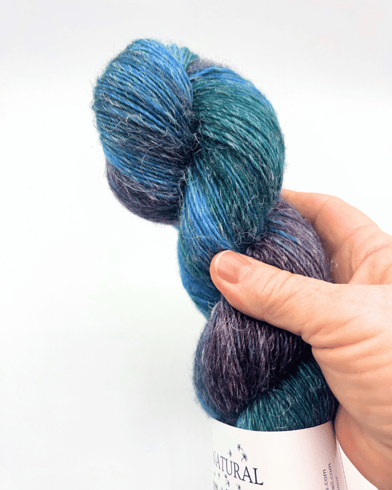 Merino Linen Silk | Painted Flowers