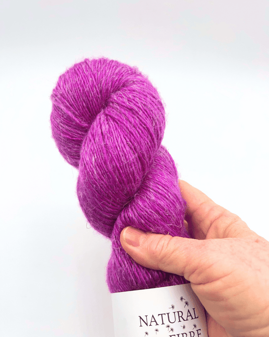 Merino Linen Silk | Hi Barbie - Natural Fibre Arts