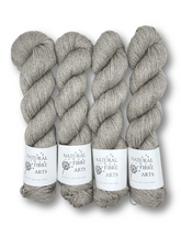 Merino Silk Yak Yarn | Natural Grey - Natural Fibre Arts