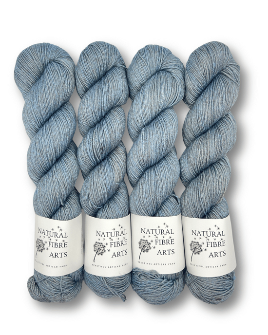 Merino Silk Yak Yarn | Stonewash