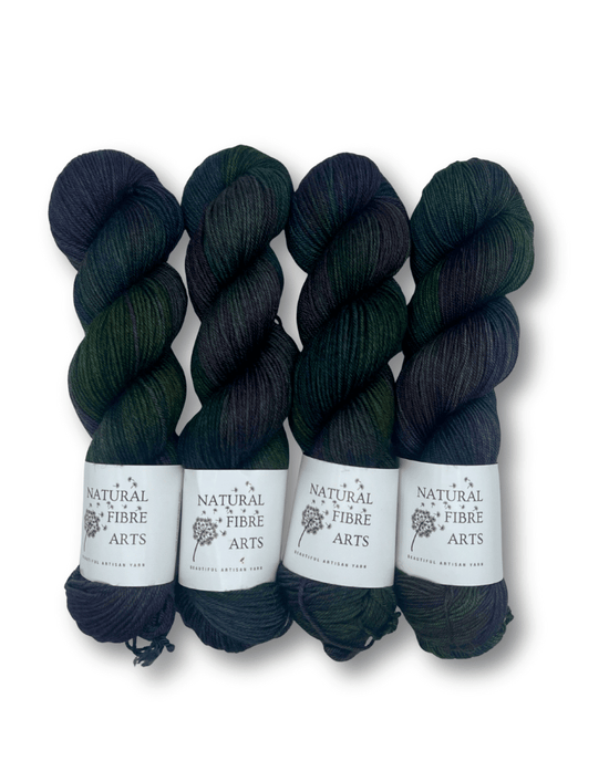 Night Rainbow | Merino Silk Yak - Natural Fibre Arts