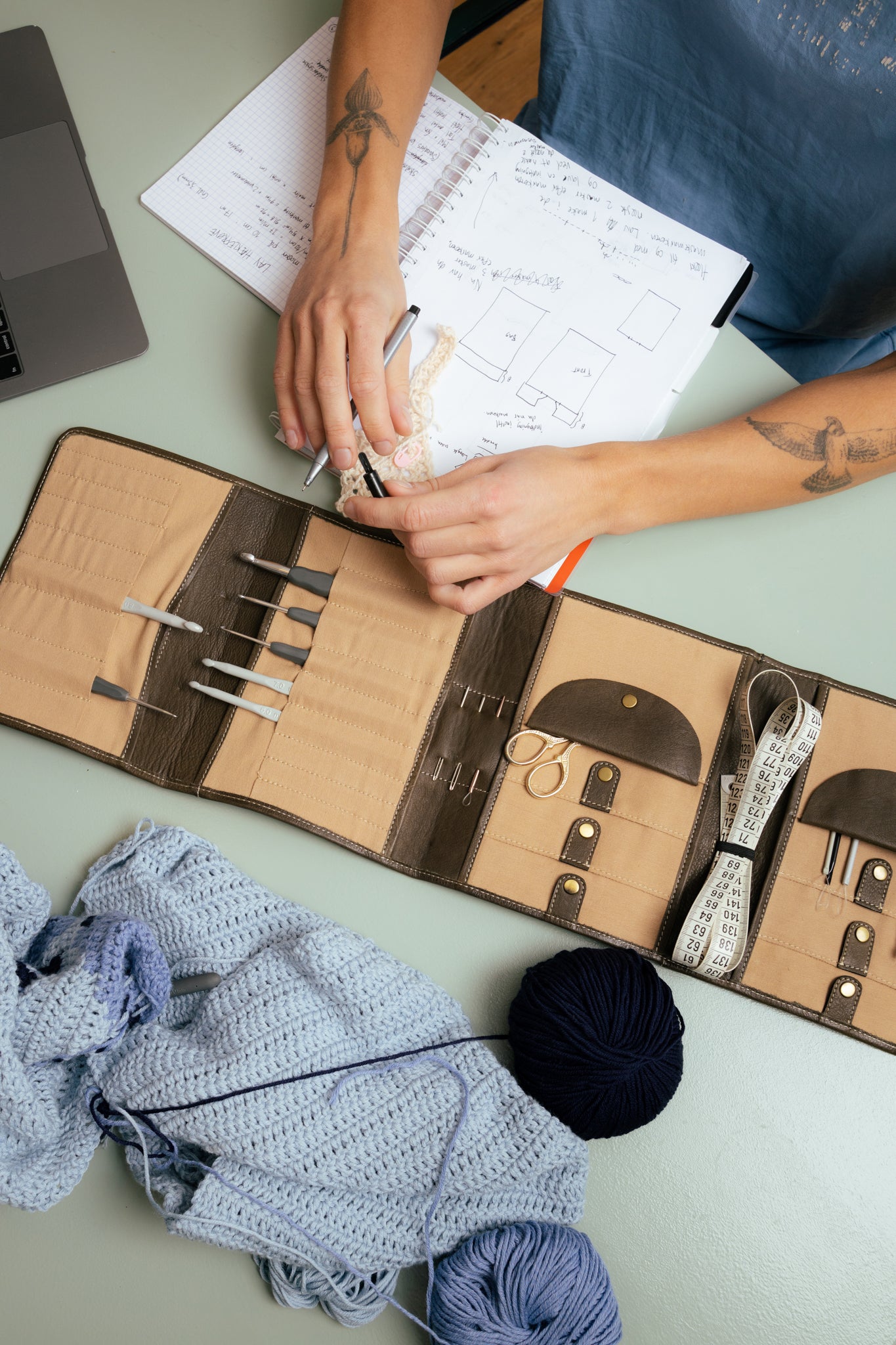 Re:Designed Project 14 | XL Needle Case Storage - Natural Fibre Arts