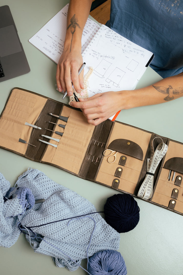 Re:Designed Project 14 | XL Needle Case Storage - Natural Fibre Arts