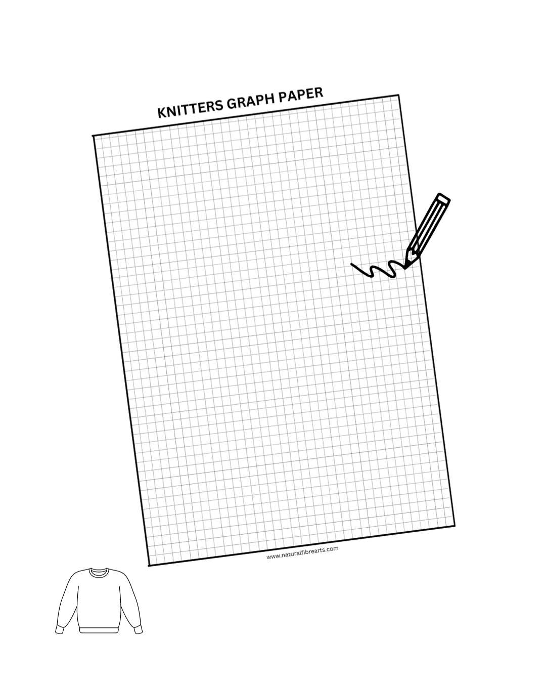 Knitters Graph Paper- Free Download - Natural Fibre Arts