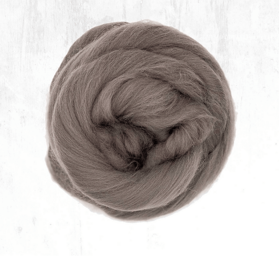 Pewter | Merino Spinning Tops - Natural Fibre Arts