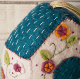 Birdhouse & Two Birds Felt Kit - Natural Fibre Arts
