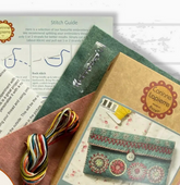 Sewing Pouch Felted Craft Kit - Natural Fibre Arts