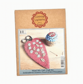 Scissors Pouch & Mini Pin Cushion Felted Craft Kit - Natural Fibre Arts