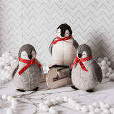 Baby Penguins Felted Craft Kit - Natural Fibre Arts
