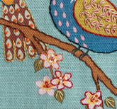 Birds Printed Linen Embroidery Kit - Natural Fibre Arts