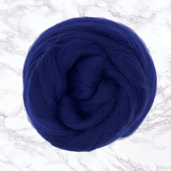 Tanzanite | Merino Spinning Tops - Natural Fibre Arts