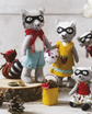 Felt Animal Families Book
