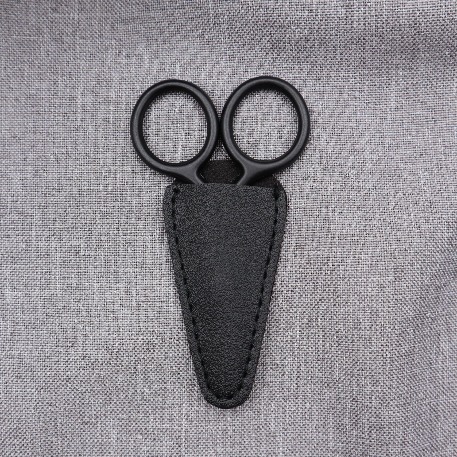 Embroidery Scissors with Protective Faux Leather Sheath - Natural Fibre Arts