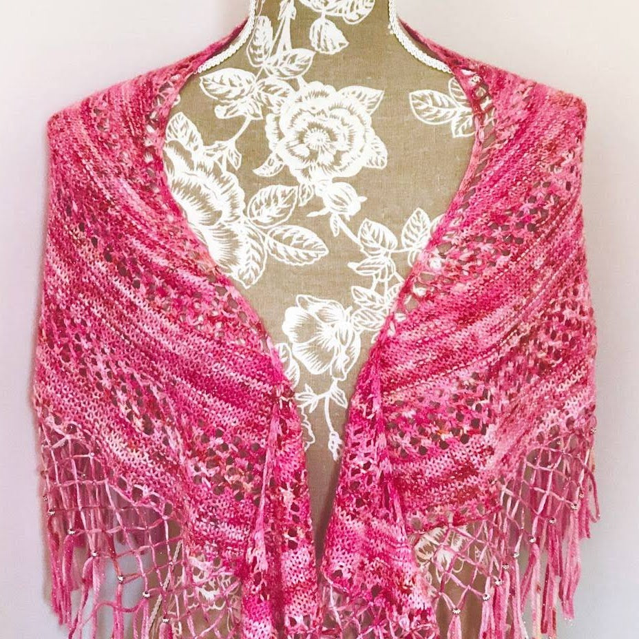 Paradise Shawl Pattern - Natural Fibre Arts